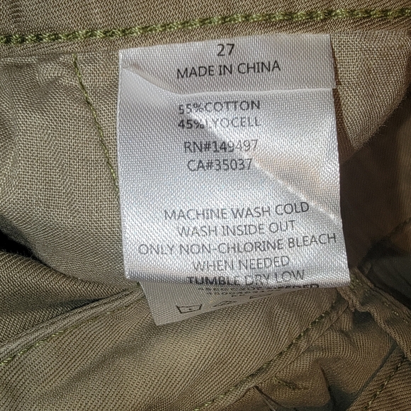 Sam Edelman Utility Trouser Khaki - Picture 5 of 13